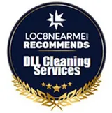 A logo for loc8 near me recommends du cleaning services.